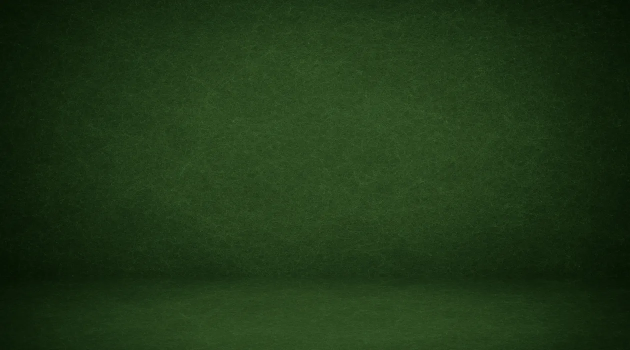 dark green background